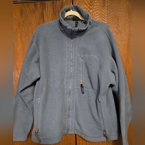 Patagonia Men's Synchilla Jacket Full Zip Fleece Size L Light Blue
